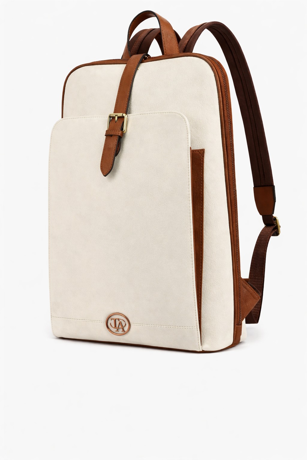 Heritage Messenger Backpack — Ivory