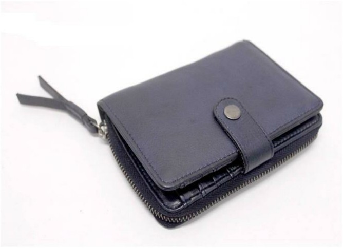 Petite Wristlet — Navy