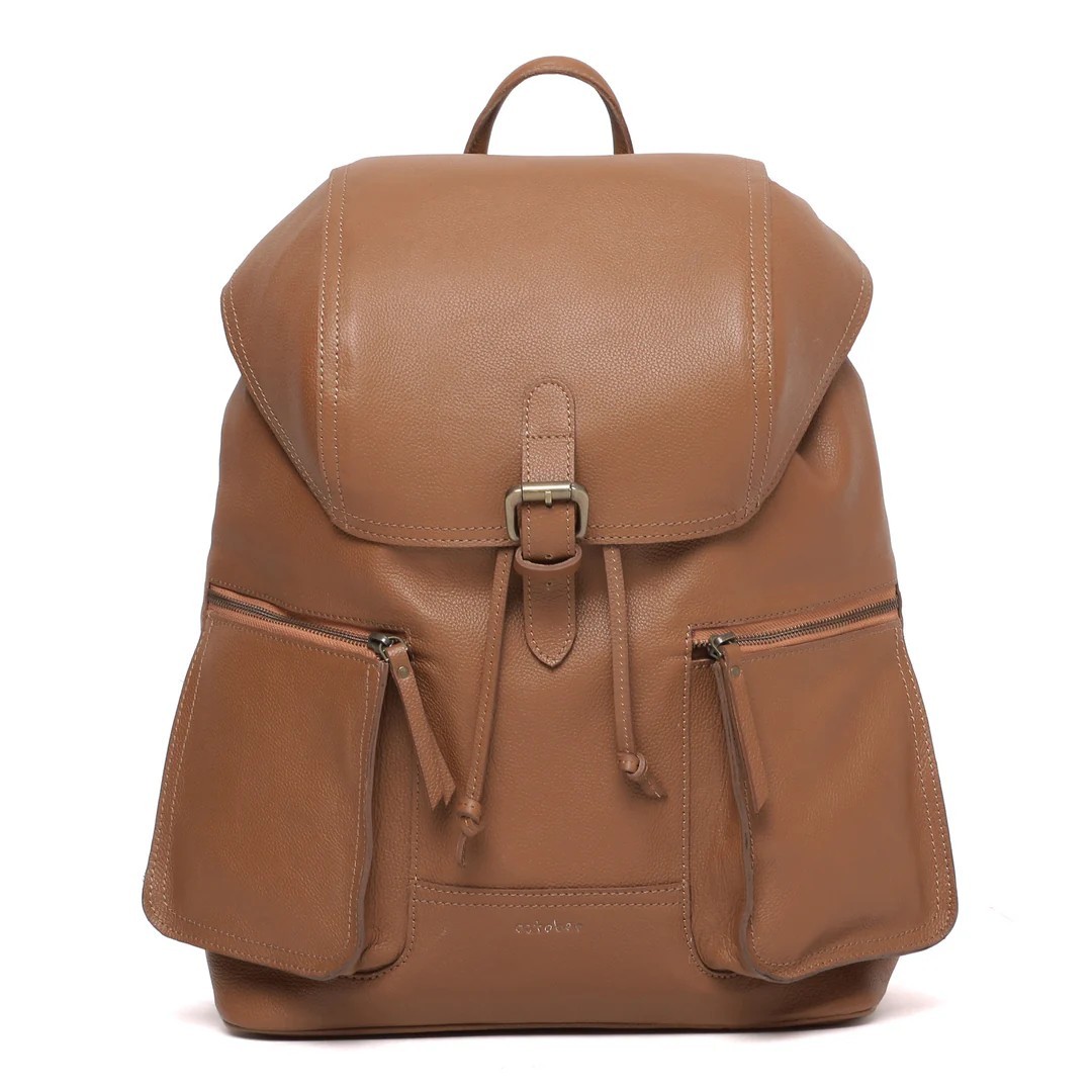 Caravan Drawstring Backpack — Sahara Tan